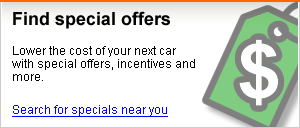 Search for specials near you
