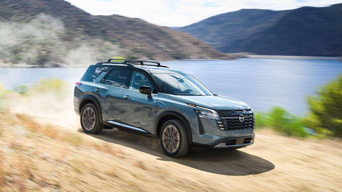 The refreshed 2026 Nissan Pathfinder features new styling and more standard equipment.