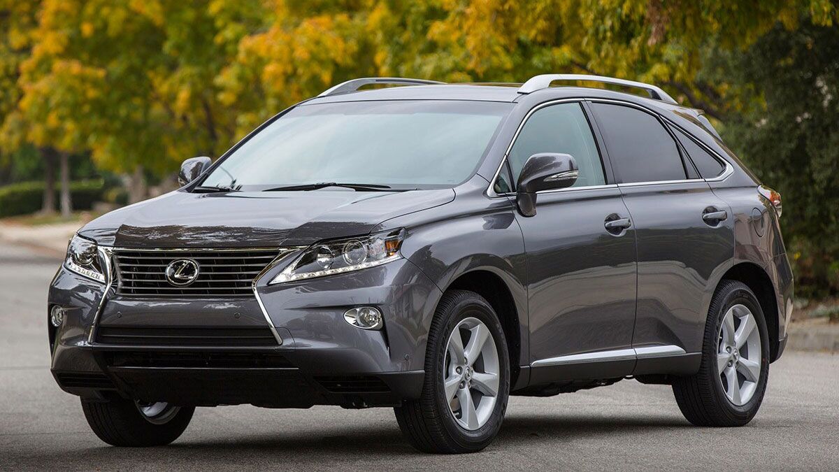 2015 Lexus RX 350 in gray.