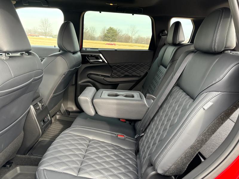 Interior of the 2026 Nissan Rogue PHEV in grey.