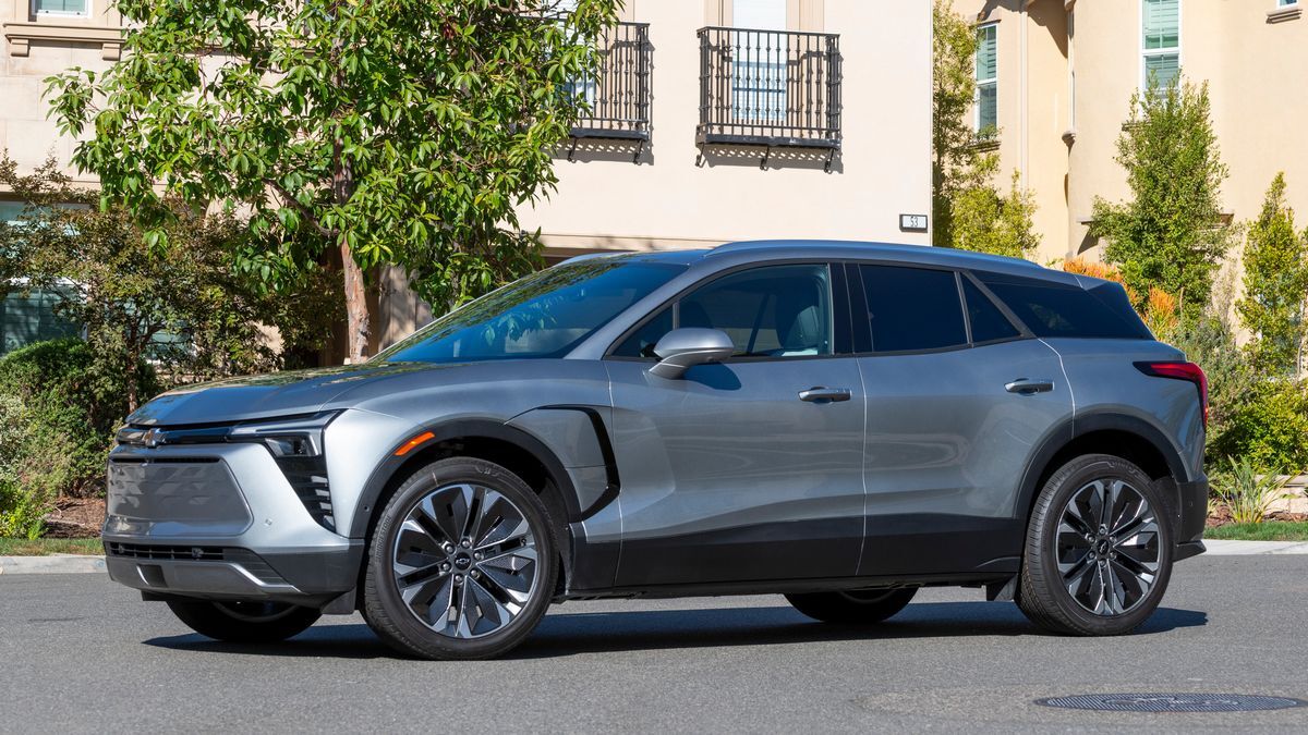 2025 Chevrolet Blazer EV in Sterling Gray Metallic
