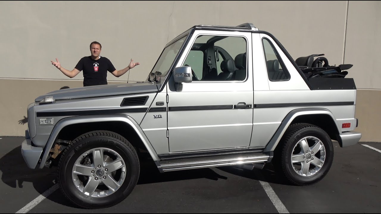 Video I Bought a MercedesBenz G500 Cabriolet Autotrader