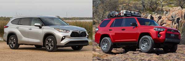 2020 Toyota Highlander vs. 2020 Toyota 4Runner: What's the Difference ...