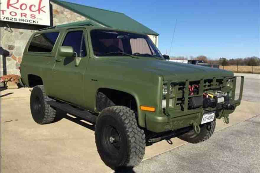 Autotrader Find 1986 Chevrolet M1009 Military Blazer With 74,000 Miles