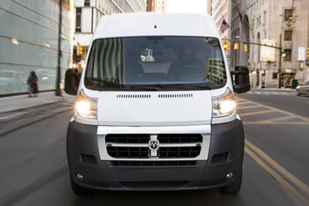 2018 ram promaster window van