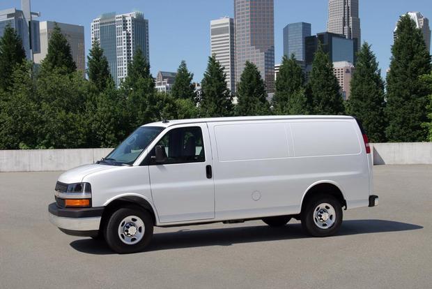 chevrolet vans 2018