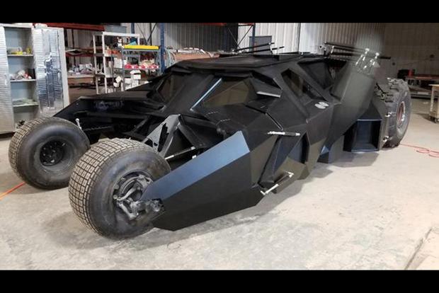 The Dark Knight Goes Green With This Electric Batmobile Tumbler Replica