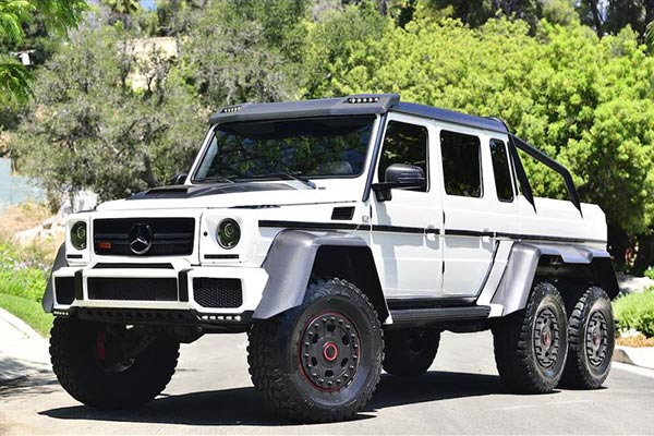 Mercedes Pickup Truck 6x6