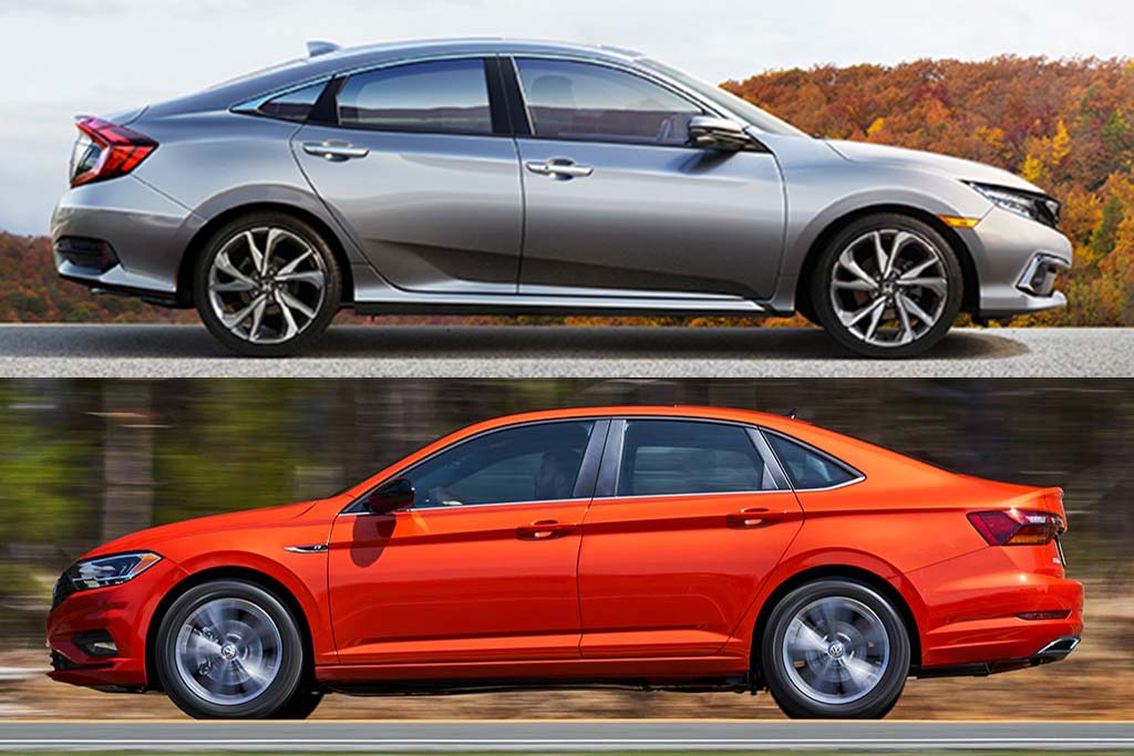 2020 Honda Civic vs. 2020 Volkswagen Jetta Which Is Better? Autotrader