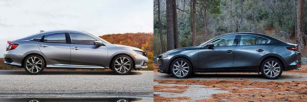 2020 Honda Civic vs. 2020 Mazda3: Which Is Better? - Autotrader