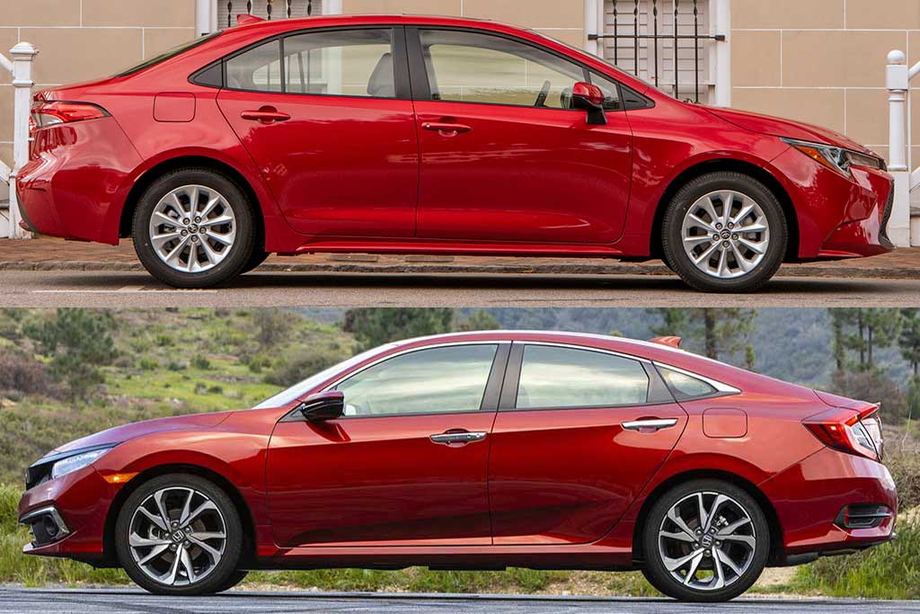 2020 Toyota Corolla vs. 2020 Honda Civic Which Is Better? Autotrader