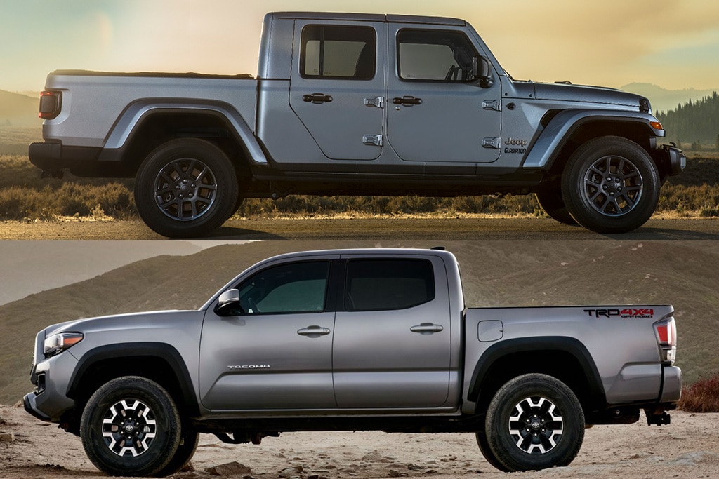 2020 Jeep Gladiator vs. 2020 Toyota Tacoma: Which Is Better? - Autotrader 2020 Jeep Gladiator vs. 2020 Toyota Tacoma: Which Is Better? - Autotrader