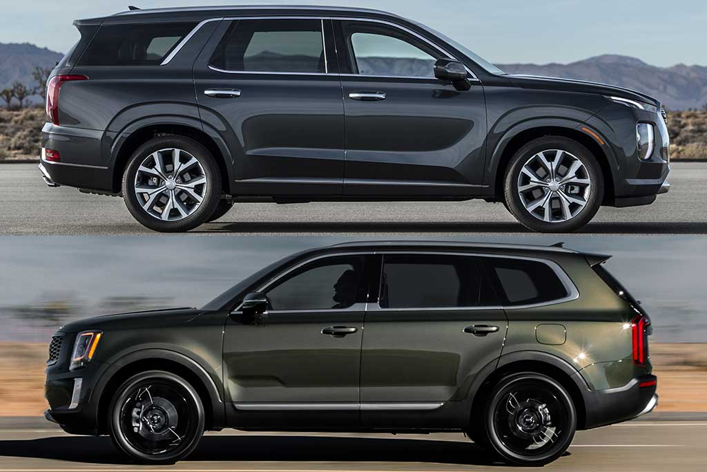 2020 Hyundai Palisade vs. 2020 Kia Telluride: What's The