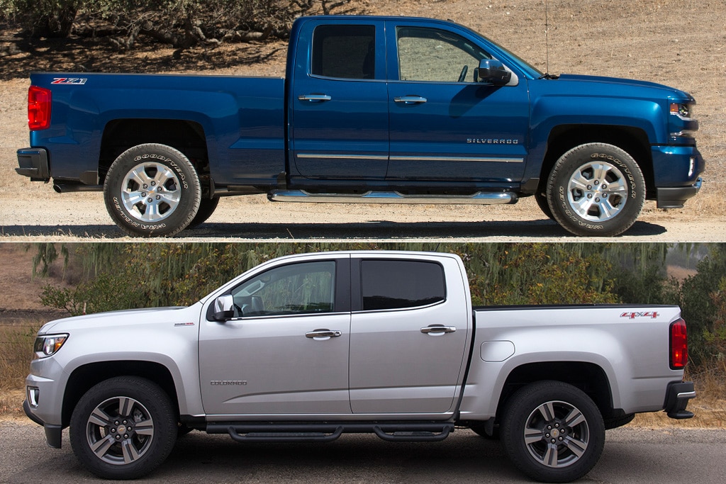 2018 Chevrolet Silverado vs. 2018 Chevrolet Colorado What