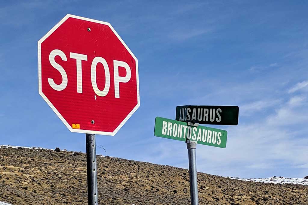 Video In Dinosaur, Colorado, the Streets Are Named for Dinosaurs