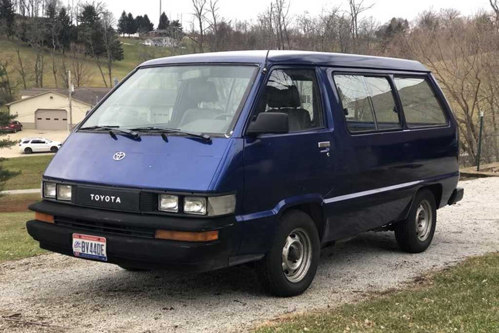 Autotrader Find 1986 Toyota Van With 160,000 Miles Autotrader