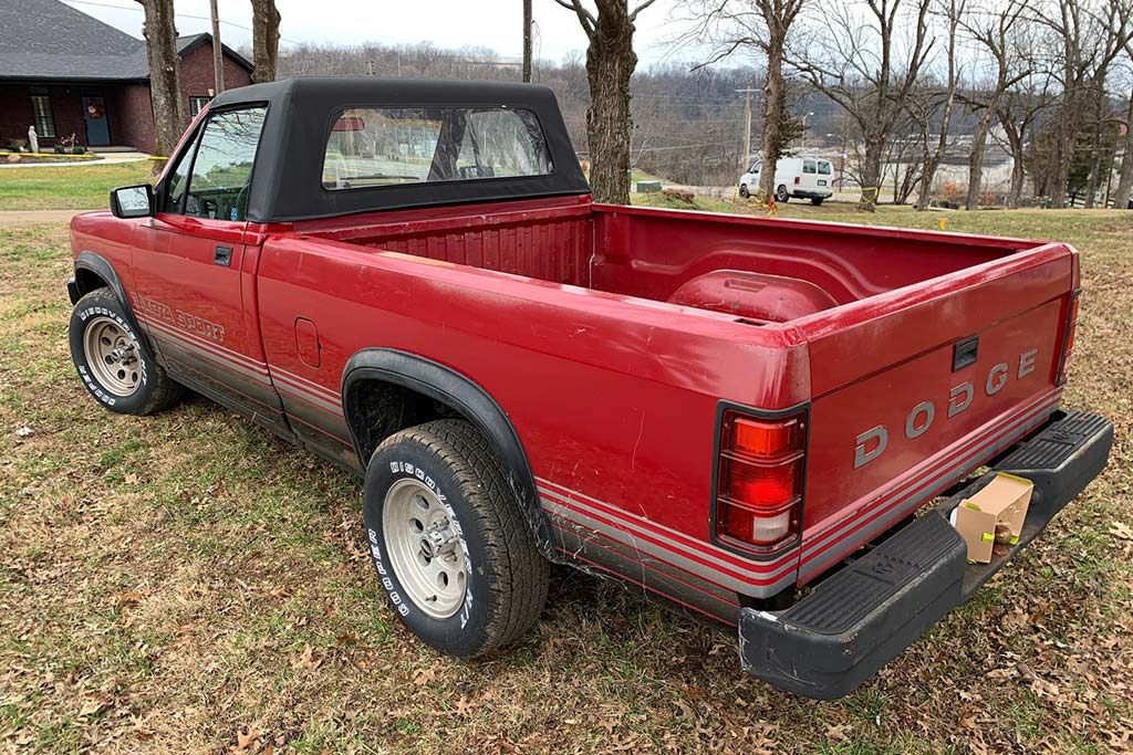 Autotrader Find Rare 1989 Dodge Dakota Sport Convertible Autotrader