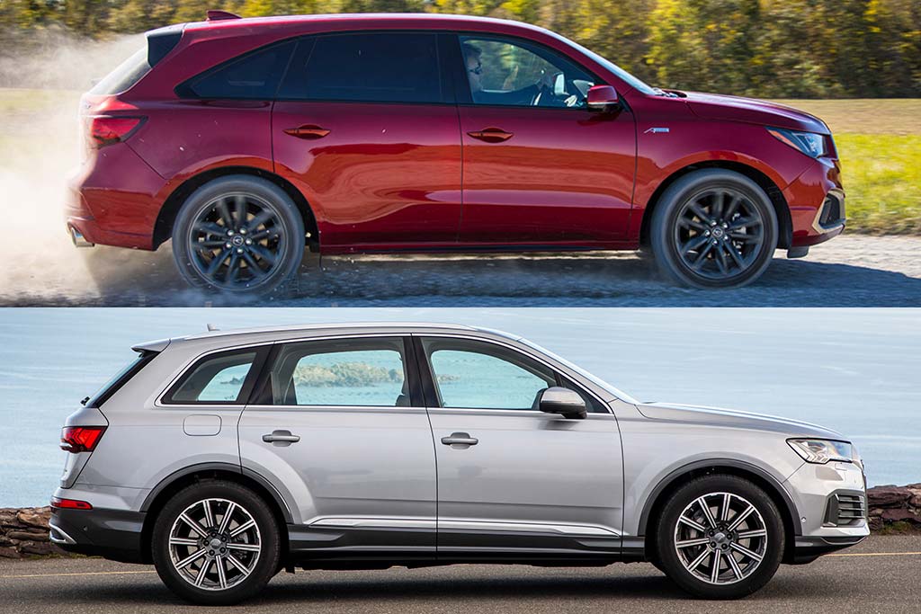 2020 Acura Mdx Vs 2020 Audi Q7 Which Is Better Autotrader