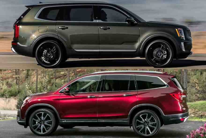 2020 Kia Telluride vs. 2020 Honda Pilot Which Is Better? Autotrader