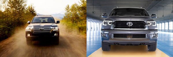 2020 Toyota Land Cruiser vs. 2020 Toyota Sequoia: What's the Difference ...
