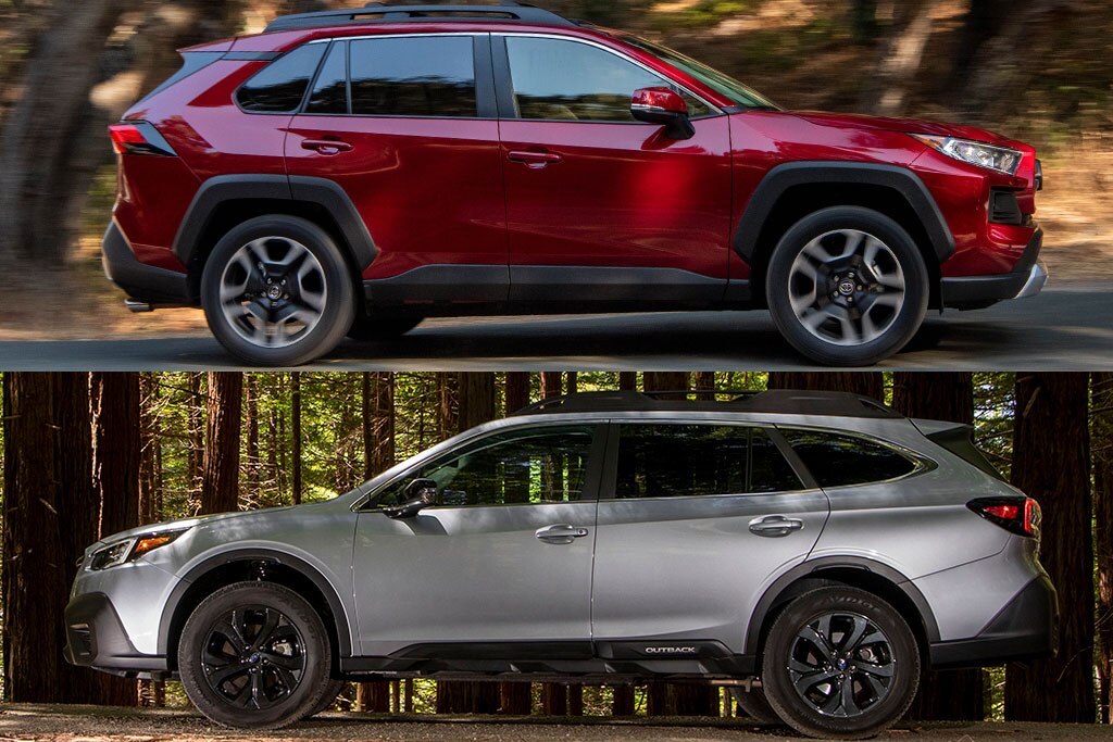 2020 Toyota RAV4 vs. 2020 Subaru Outback Which Is Better? Autotrader
