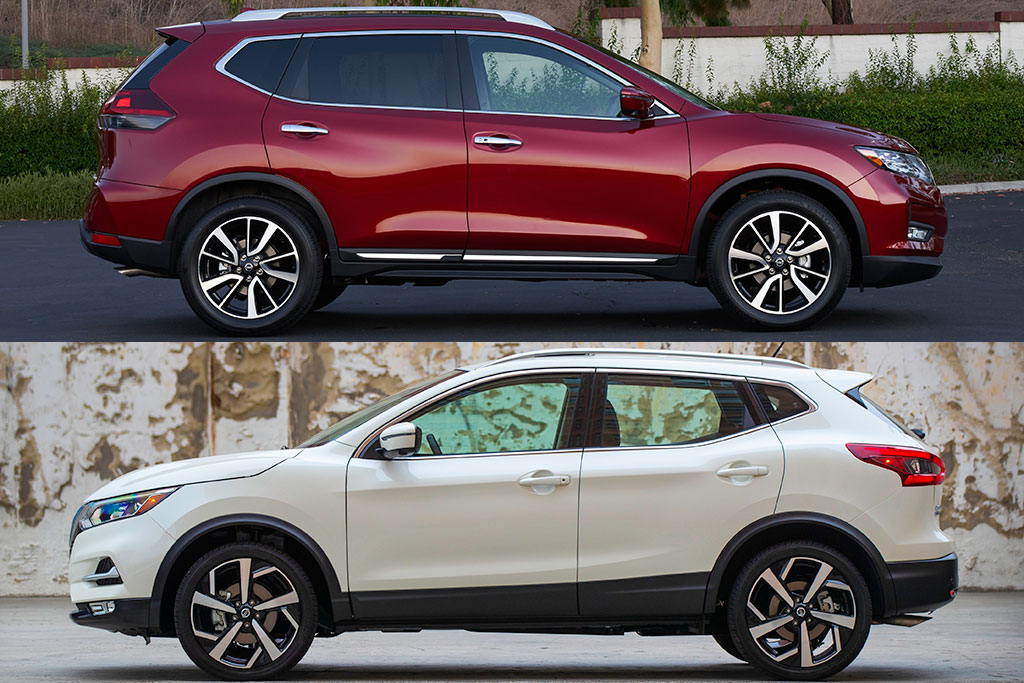 2020 Nissan Rogue vs. 2020 Rogue Sport What
