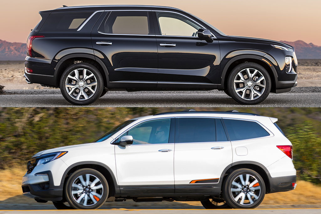 2020 Hyundai Palisade vs. 2020 Honda Pilot Which Is Better? Autotrader