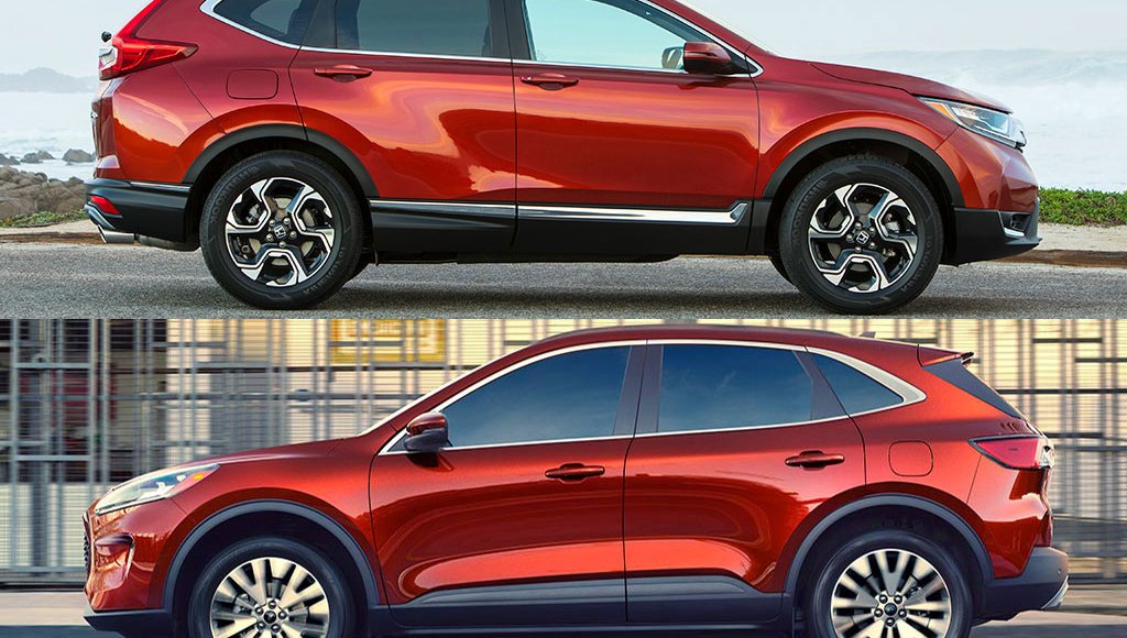 2020 Honda Cr V Vs 2020 Ford Escape Which Is Better