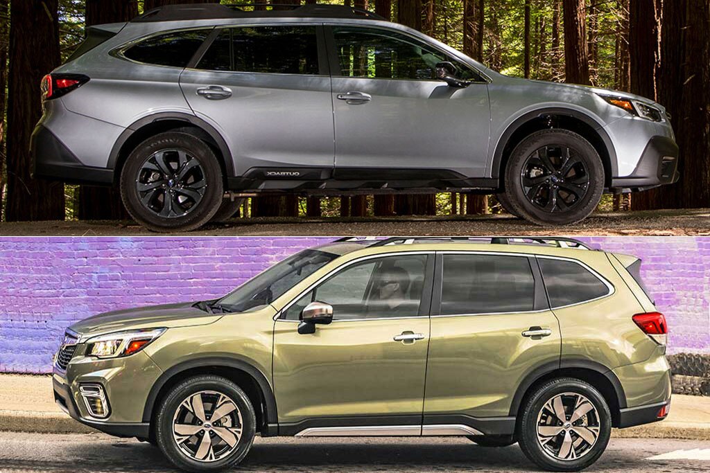 2020 Subaru Outback vs. 2020 Subaru Forester What's the Difference