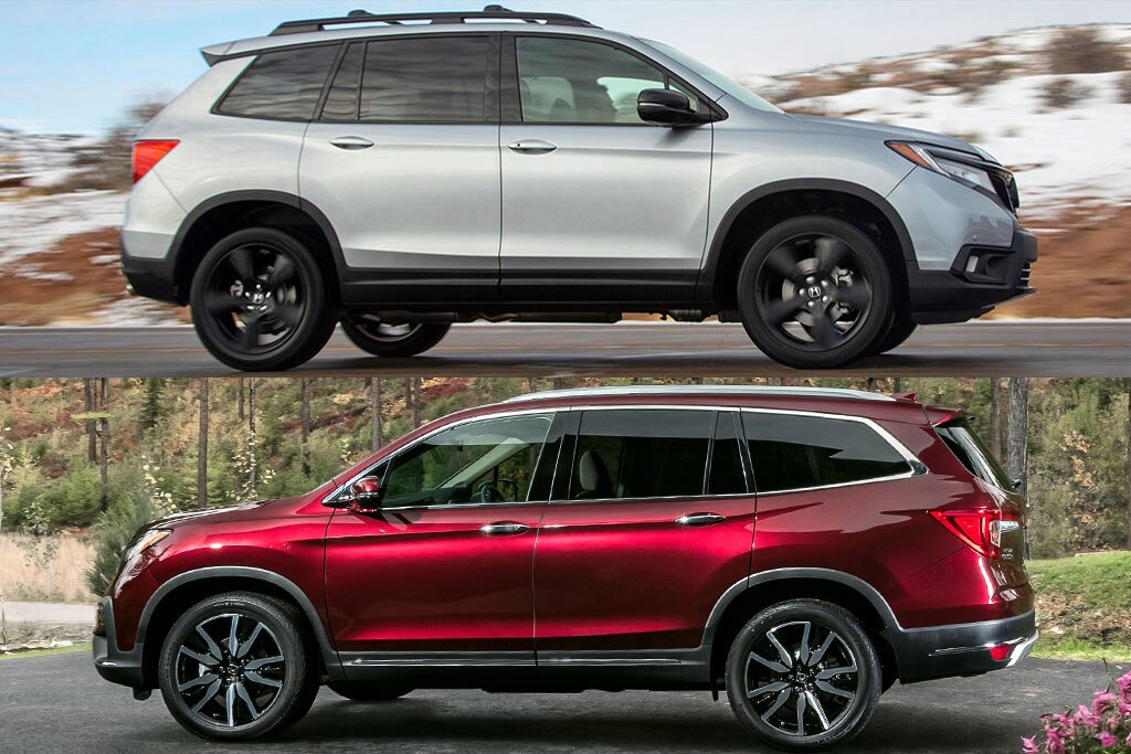 2020 Honda Passport vs. 2020 Honda Pilot What's the Difference