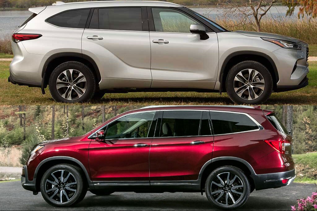 2020 Toyota Highlander vs. 2020 Honda Pilot Which Is Better? Autotrader