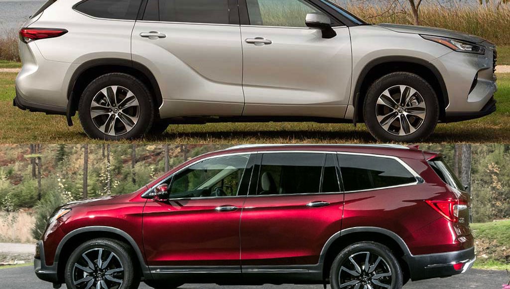 2020 Toyota Highlander vs. 2020 Honda Pilot Which Is Better? Autotrader