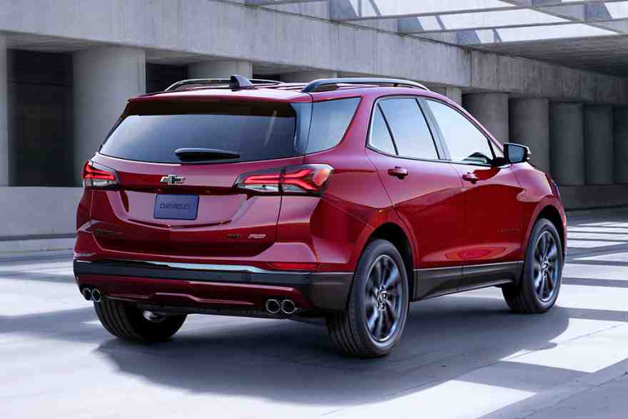 2022 Chevrolet Equinox Rear View