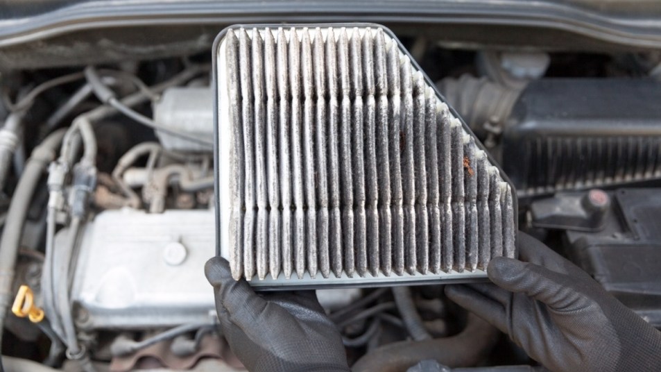 Dirty air filter
