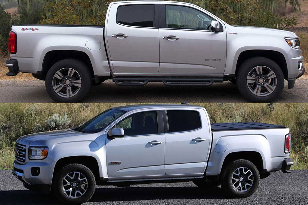 2020 Chevrolet Colorado vs. 2020 GMC Canyon What's the Difference