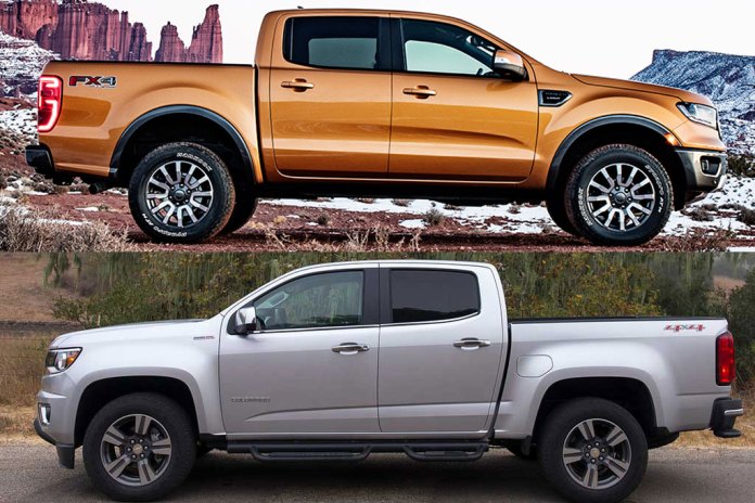 2020 Ford Ranger vs. 2020 Chevrolet Colorado: Which Is Better? - Autotrader