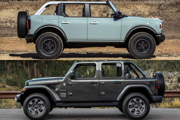 2021 ford bronco vs. 2020 jeep wrangler: which is better