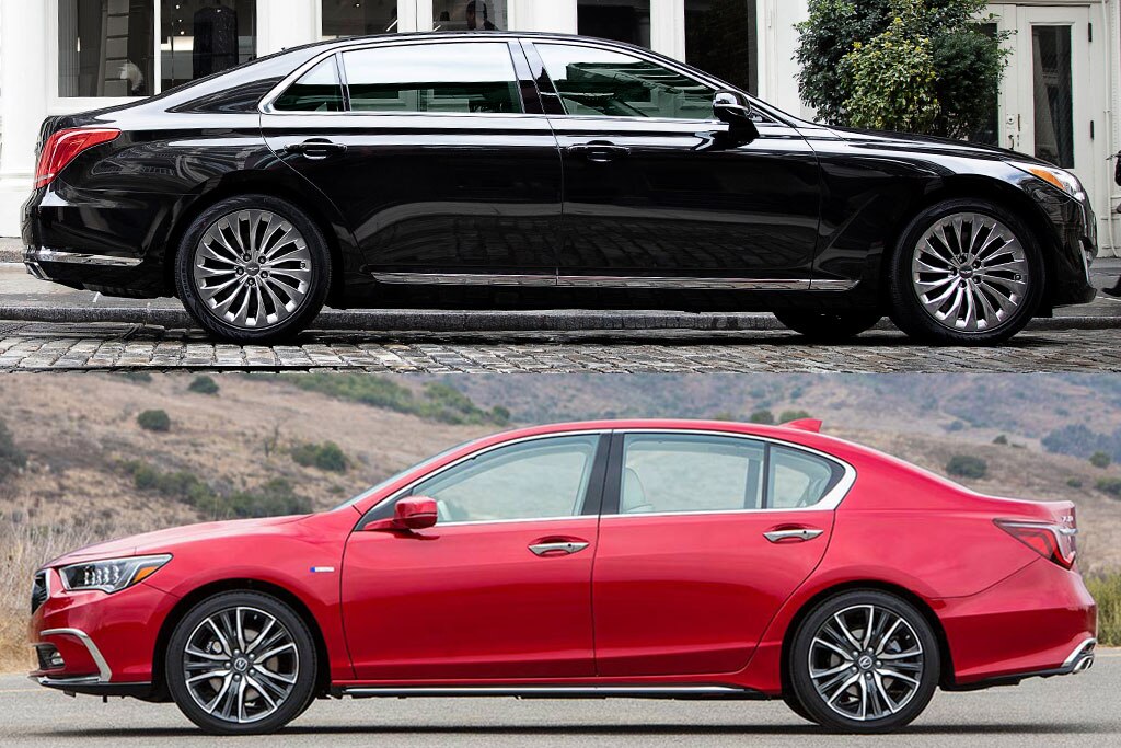 2020 Genesis G90 Vs 2020 Acura Rlx Which Is Better Autotrader