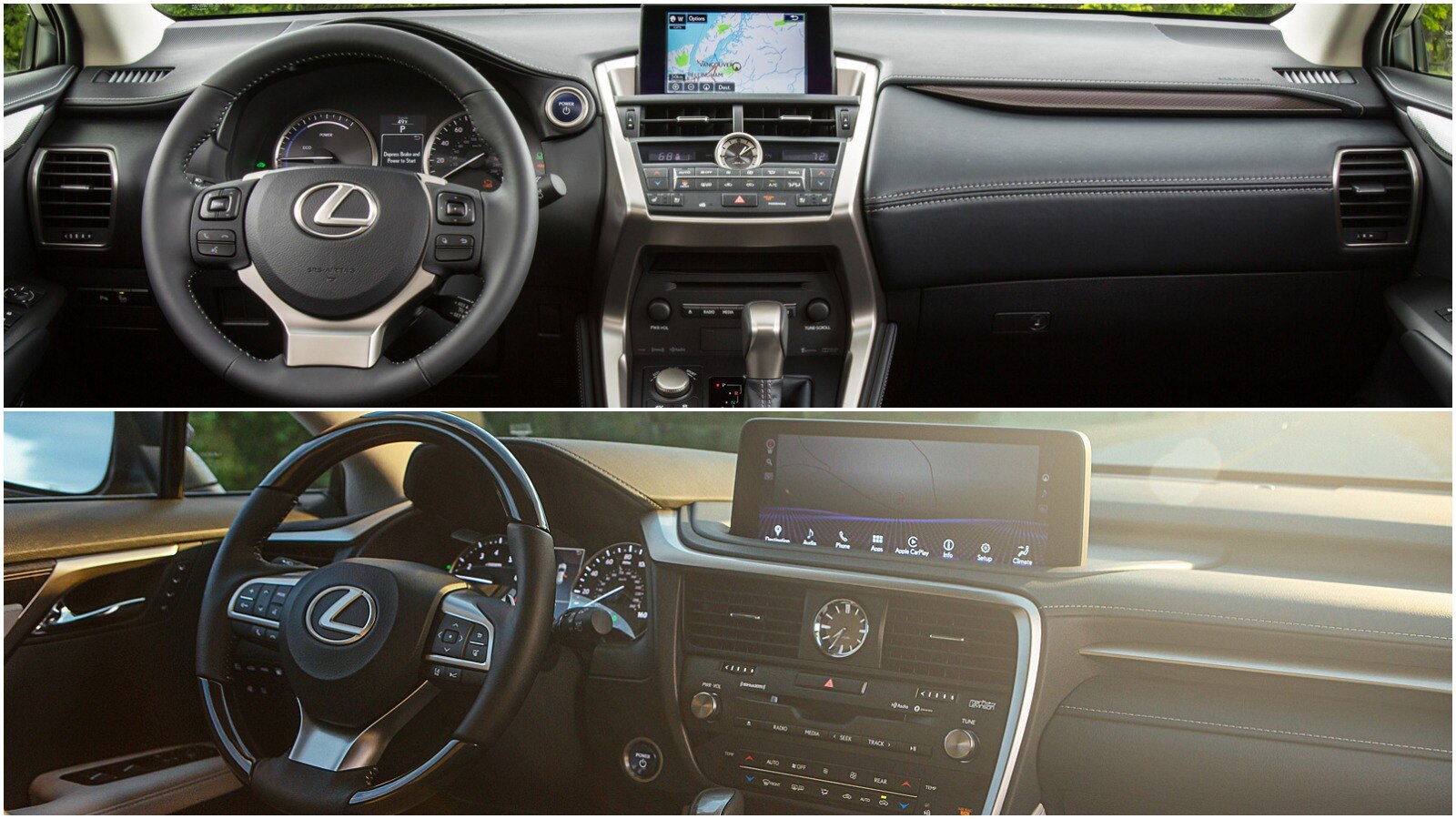 Lexus Rx Hybrid Vs Lexus Nx Hybrid What S The Difference Autotrader