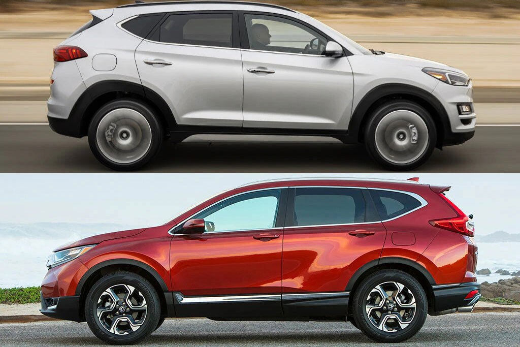 2020 Hyundai Tucson vs. 2020 Honda CRV Which Is Better