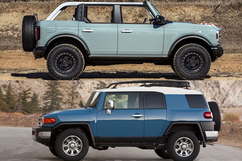 2021 Ford Bronco vs. Used Toyota FJ Cruiser Which Is Better? Autotrader