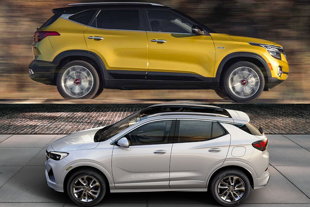 21 Kia Seltos Vs 21 Buick Encore Gx Which Is Better Autotrader