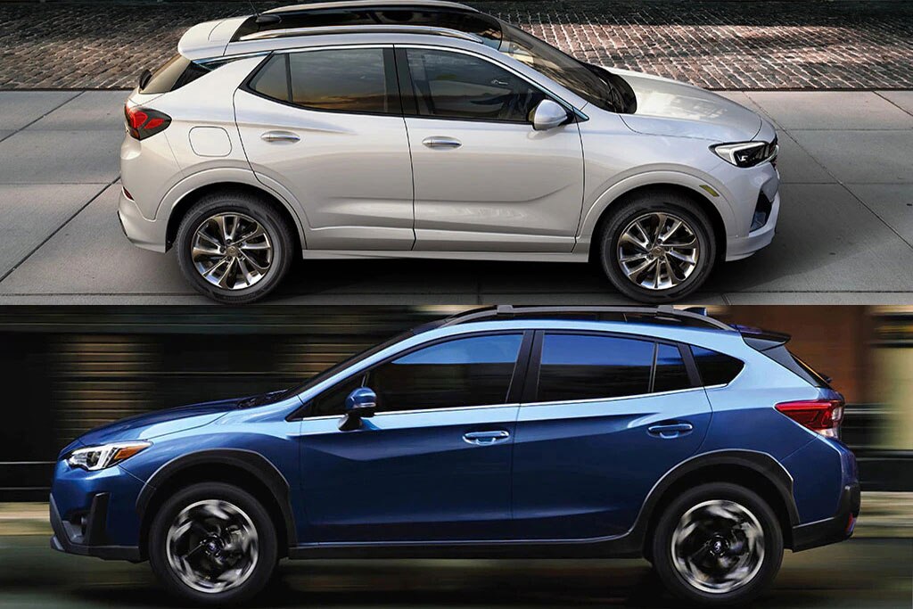 2021 Buick Encore Gx Vs 2021 Subaru Crosstrek Which Is Better Autotrader