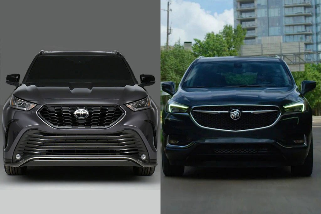 2021 Toyota Highlander vs. 2021 Buick Enclave Which Is Better