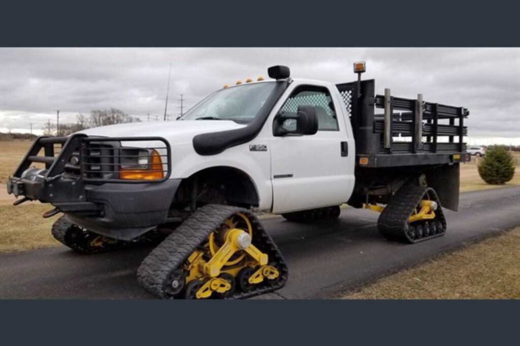 Autotrader Find 2001 Ford F 350 Flatbed On Tank Tracks Autotrader