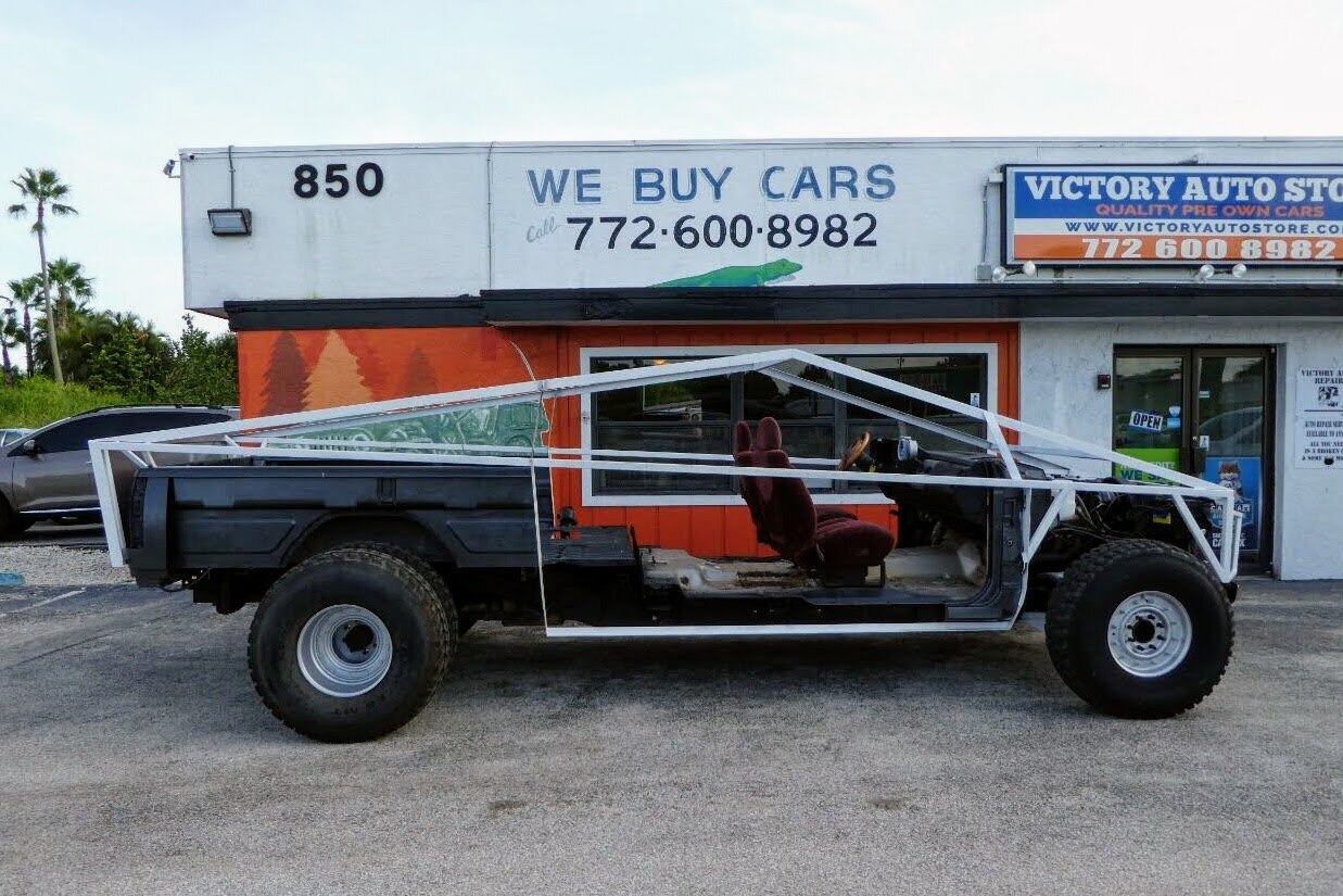 Autotrader Find: Unfinished Tesla Cybertruck Replica - Autotrader