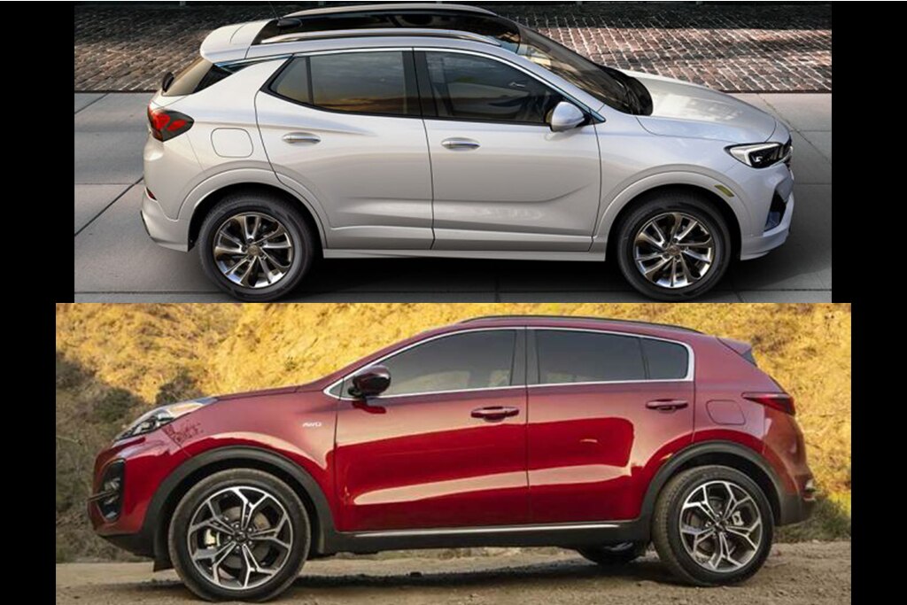21 Buick Encore Gx Vs 21 Kia Sportage Which Is Better Autotrader