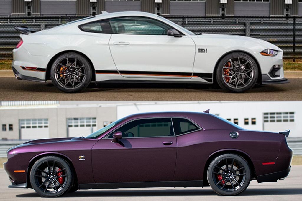 21 Ford Mustang Vs 21 Dodge Challenger Which Is Better Autotrader