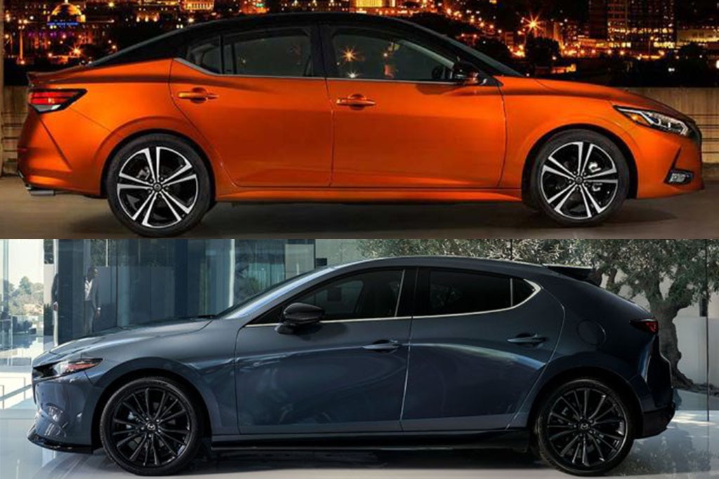 Mazda 3 Vs Nissan Sentra 2025