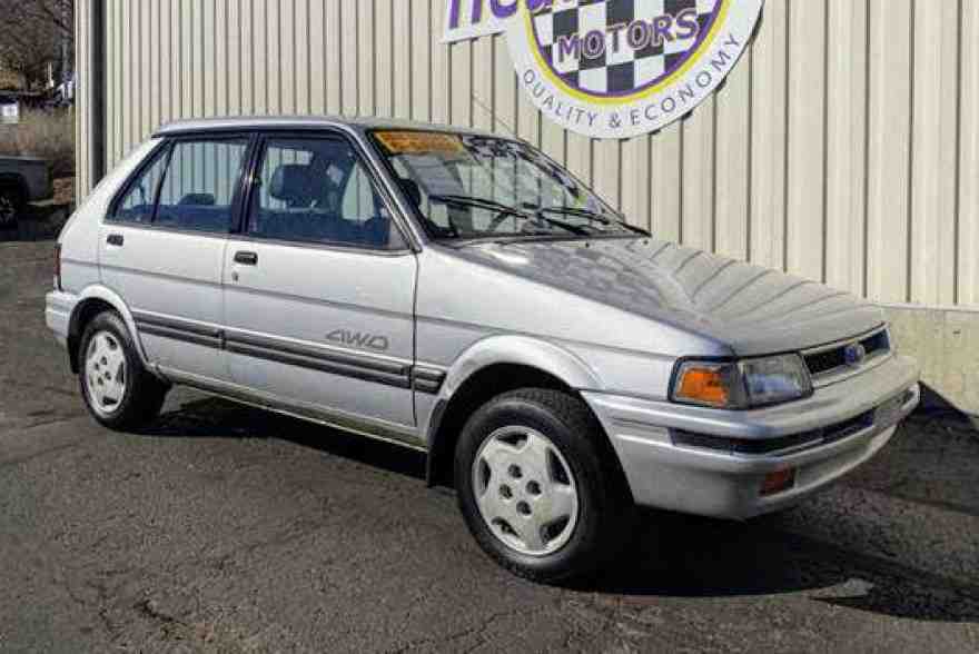 Autotrader Find 1993 Subaru Justy with 54,000 Miles Autotrader